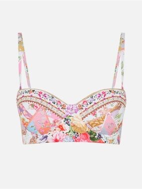 CAMILLA Balconete Underwire Bra Sew Yesterday Large NWT $249